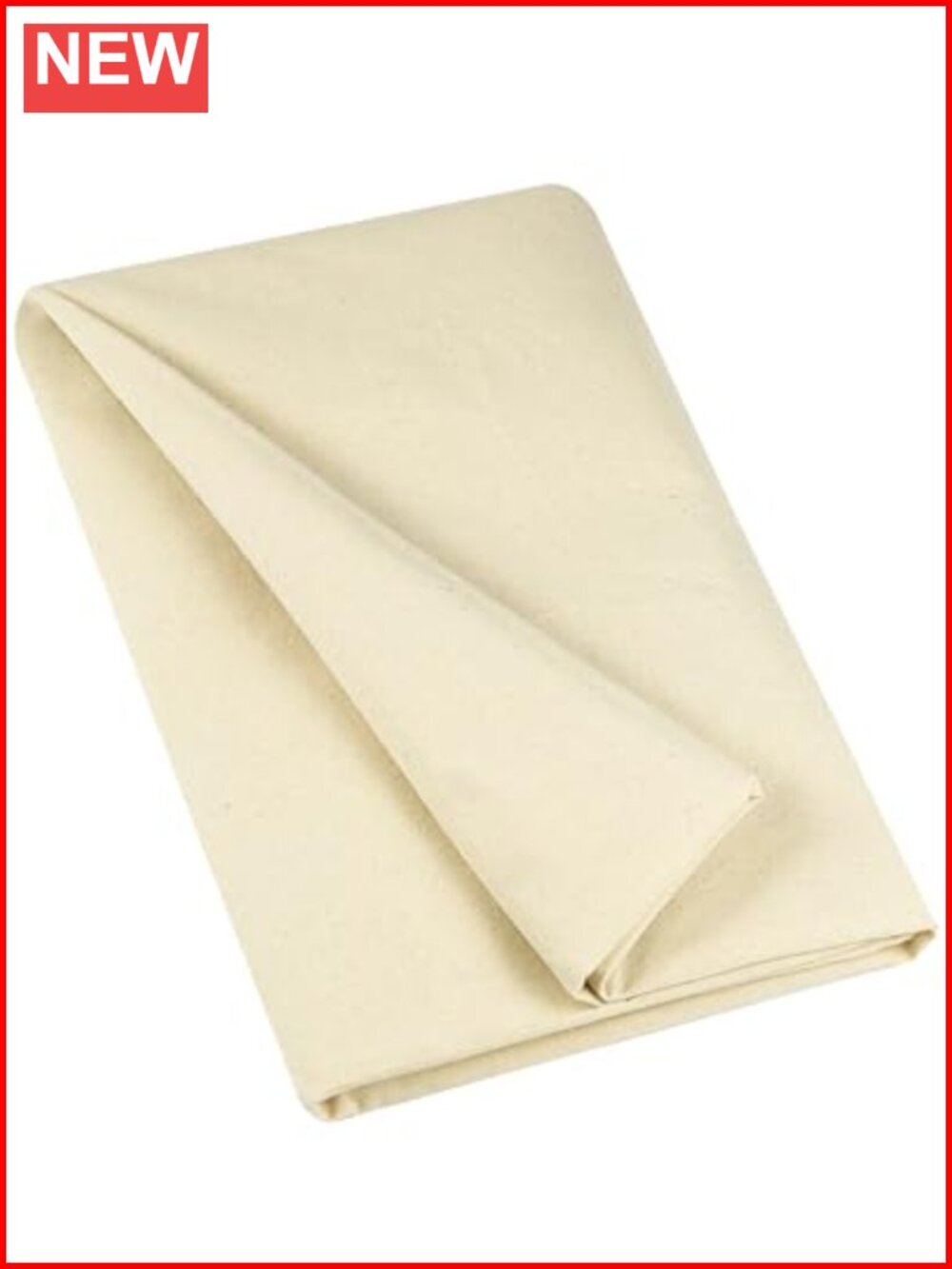 100% Cotton Muslin Fabric 63" x 2 Yards Unbleached Sewing Quilting Draping